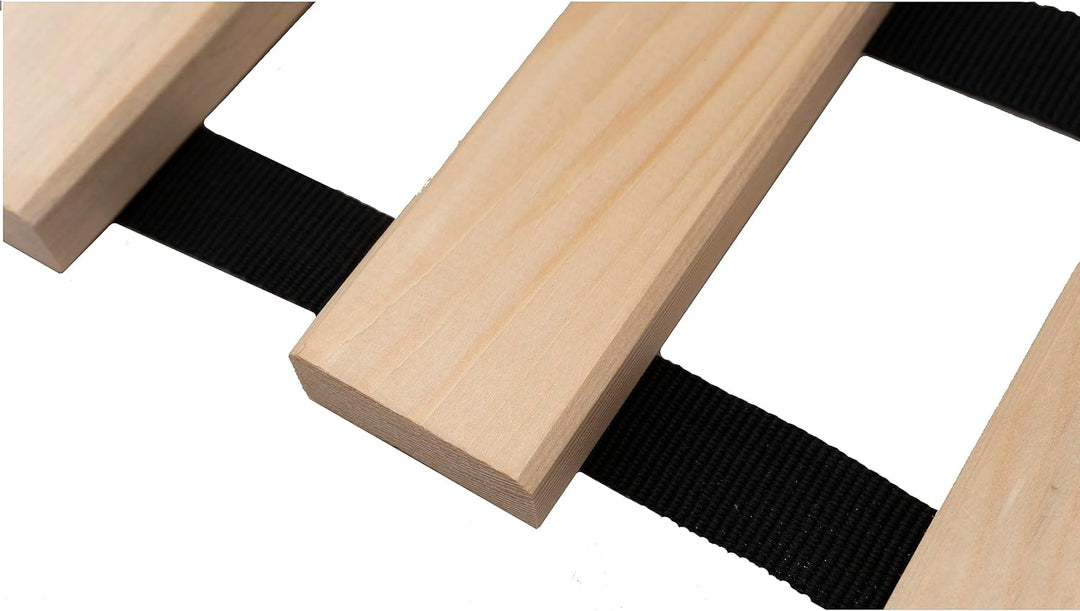 Hängebrücke für Katzen mit Regalen Kletterwand Katzenmöbel Wandmontage 7 Stufen Holz Kiefer 85 cm (K