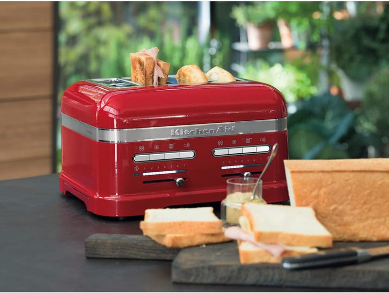 KitchenAid Toaster für 4 Scheiben mit Sandwich-Zange | Artisan | Retro Toast Machine | Verschiedene