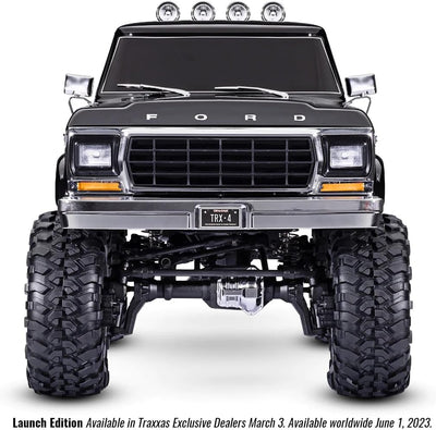 TRAXXAS Crawler TRX-4 RTR 79 Ford F150 schwarz 1/10 Brushed ohne Akku/Lader 4WD High-Trail