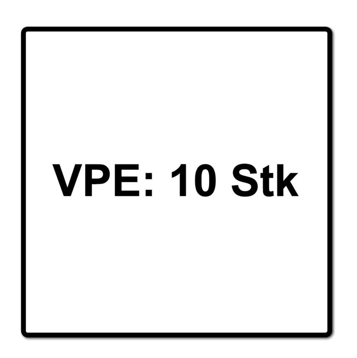 FEIN (Multimaster E-Cut Standard-Sägeblatt SLP 50x65 mm, 10 Stück, 63502134240 50/65 (10 St) Standar
