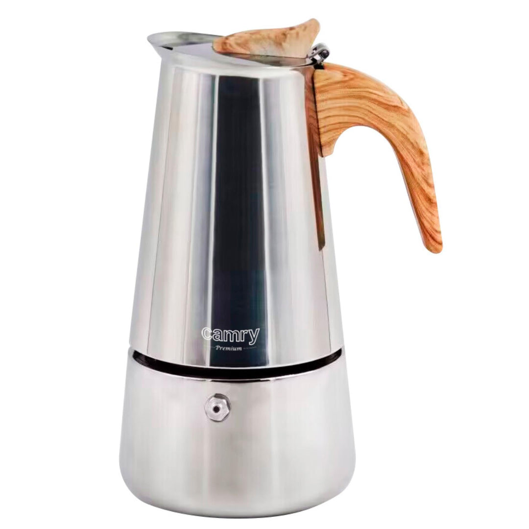 CAMRY Espressokocher Induktion - Mokkakanne Induktion für Aromatisches Kaffee - Hochwertiger Moka Po