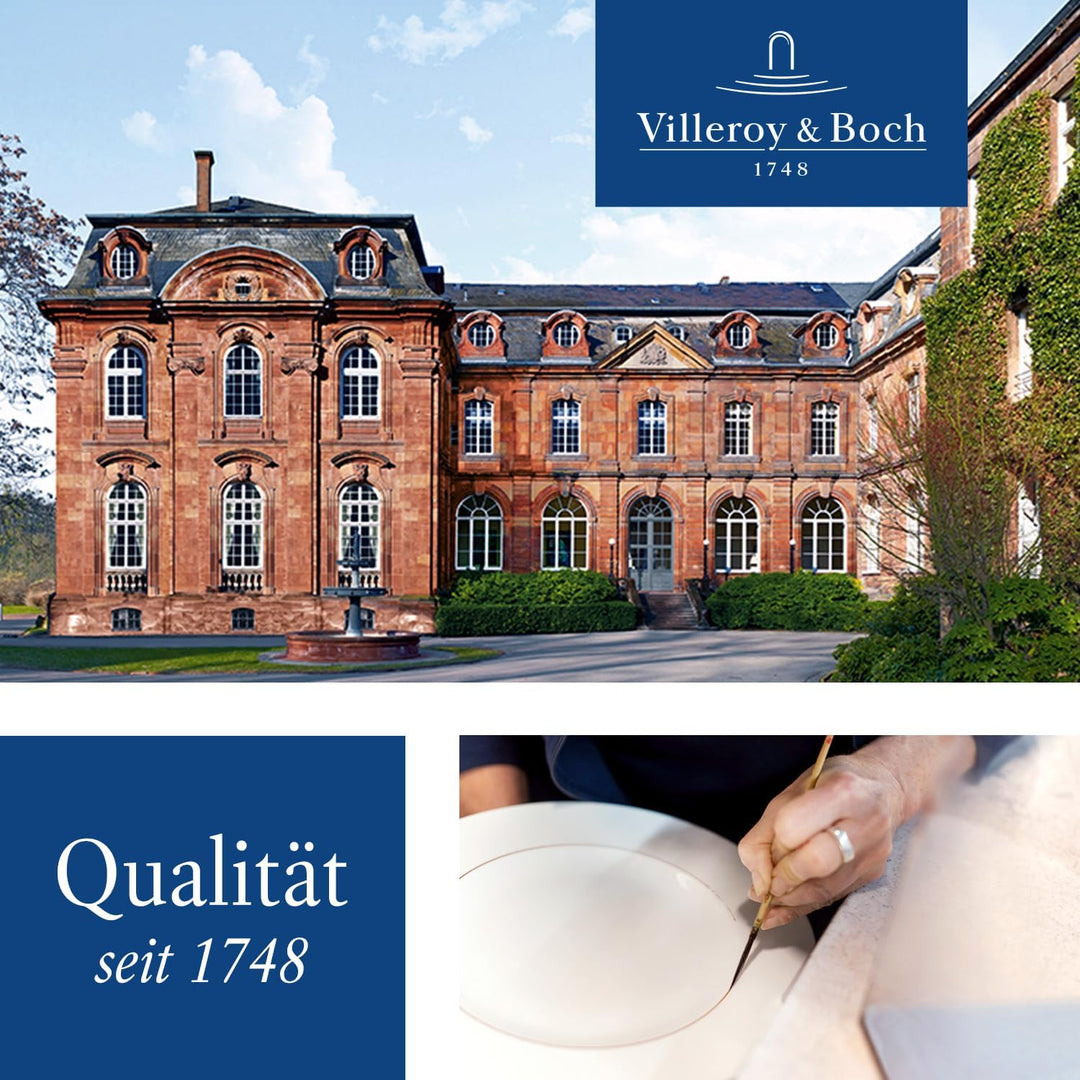 Villeroy & Boch Petite Fleur Frühstücksteller, Porzellan, weiss, 21 cm