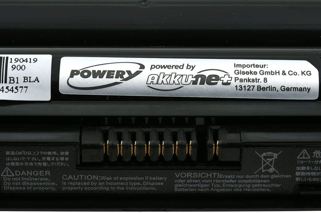 akku-net Standardakku kompatibel mit Fujitsu Typ FPCBP331, 10,8V, Li-Ion
