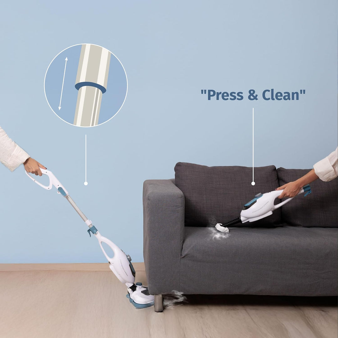 Di4 SteamClean Multi 12 ProMax, Dampfreiniger Für Alles Multifunktions 12 in 1, Dampfreiniger Boden