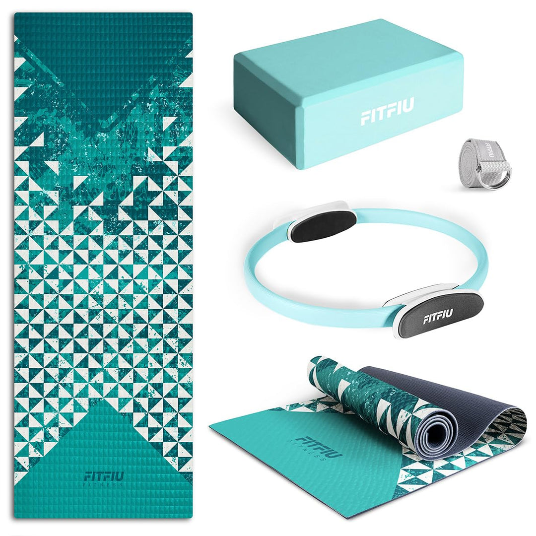 Fitfiu Fitness – Set Blau 4 Zubehörteile, Blau 4 Zubehörteile
