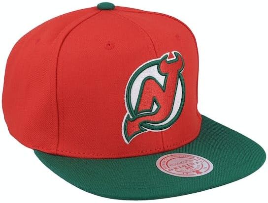 Mitchell & Ness New Jersey Devils NHL Team 2 Tone Snapback Cap Kappe Basecap