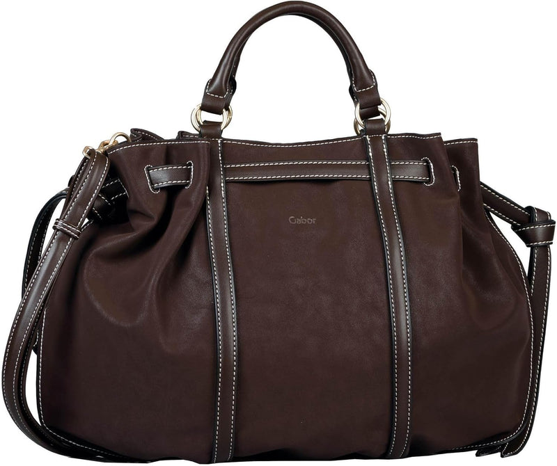 Gabor , Carina , Damen , Shopper Dark Brown, Dark Brown