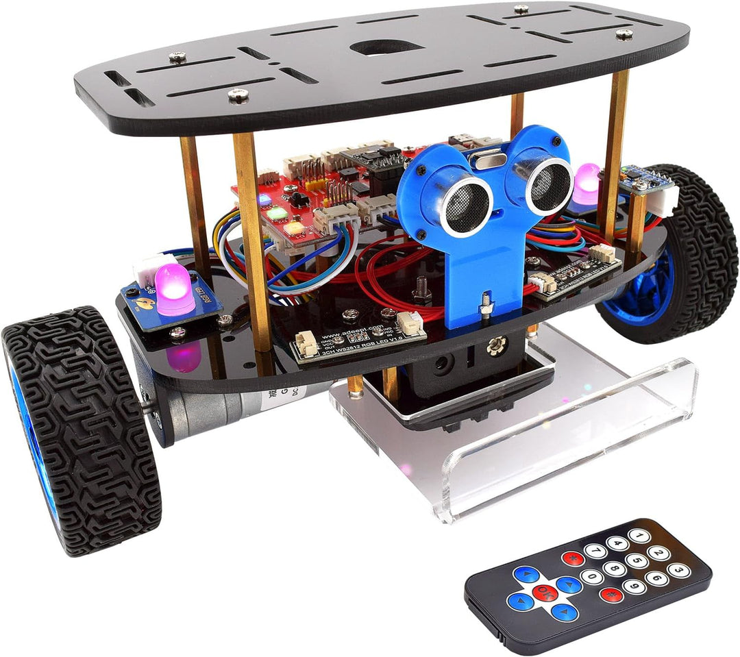 Adeept Self-Balancing Robot Car Kit(Compatible with Arduino DIE), STEM Projects Kit, Robotics & Engi