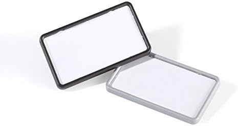 Durable Namensschild Clip-Card (mit Magnet, 40 x 75 mm) Packung à 25 Stück, schwarz, 812901 schwarz