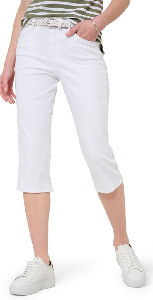 BRAX - Herren Hemd aus sommerlichem Leinen, Style Dan U (44-3508) L Weiss, L Weiss