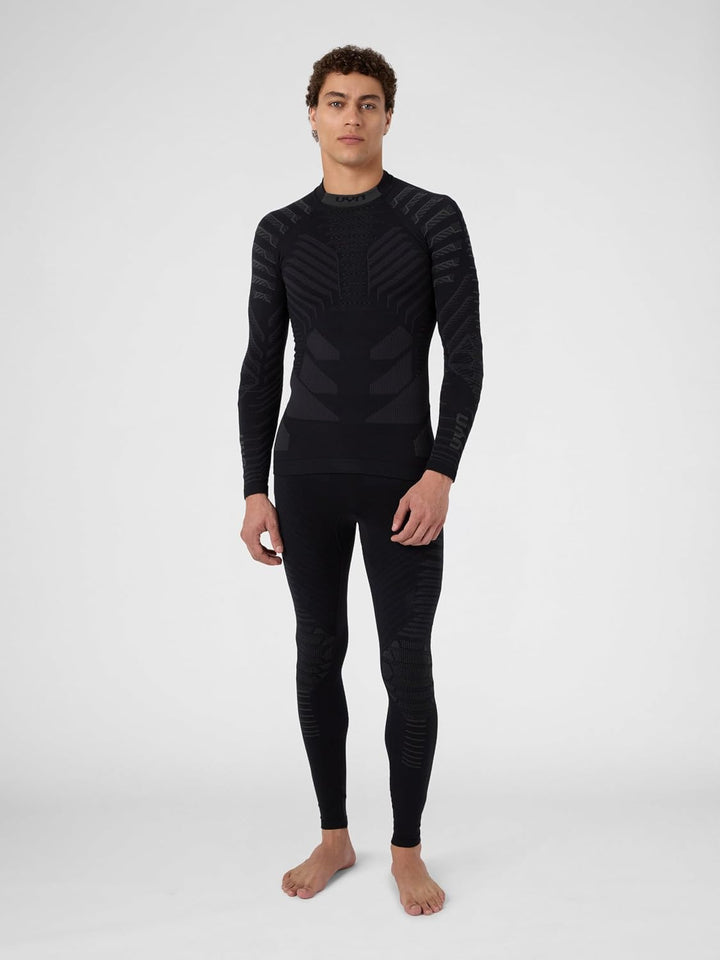 UYN Herren Resilyon Langarmshirt (1er Pack) XL Black/Anthracite, XL Black/Anthracite
