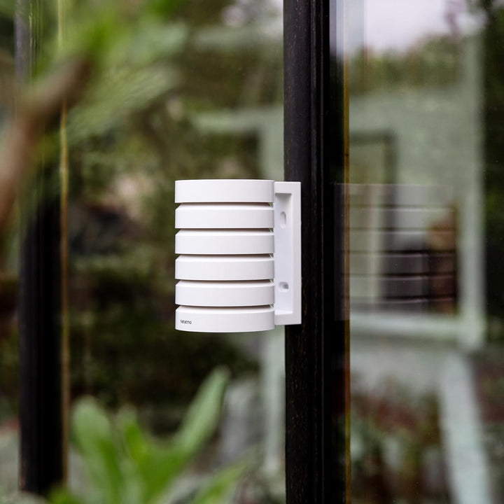 Netatmo Smarte Wetterstation mit Wandhalterung - WLAN & - Funktionelles Schutzgehäuse Für Die Smarte