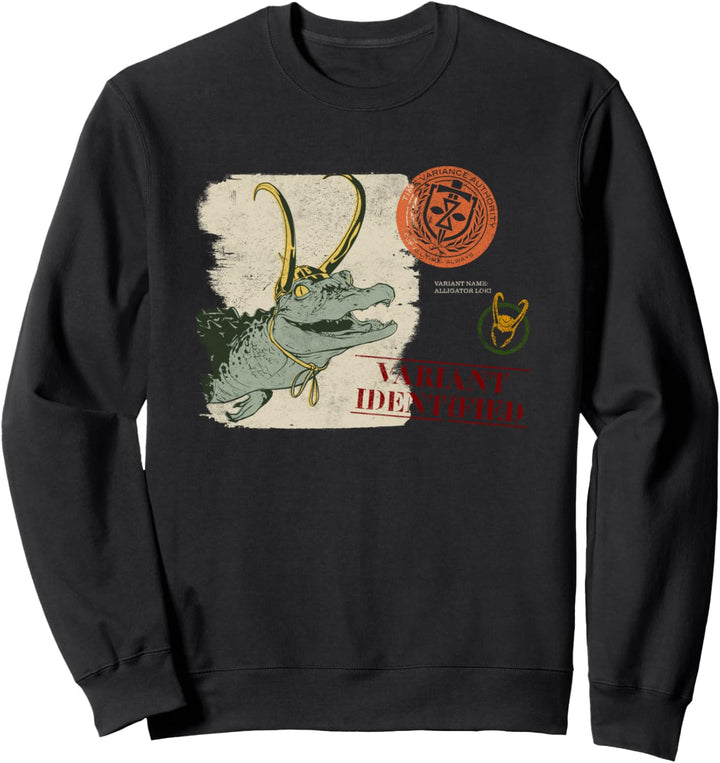 Marvel Loki Alligator Loki TVA Variant Identified Sweatshirt