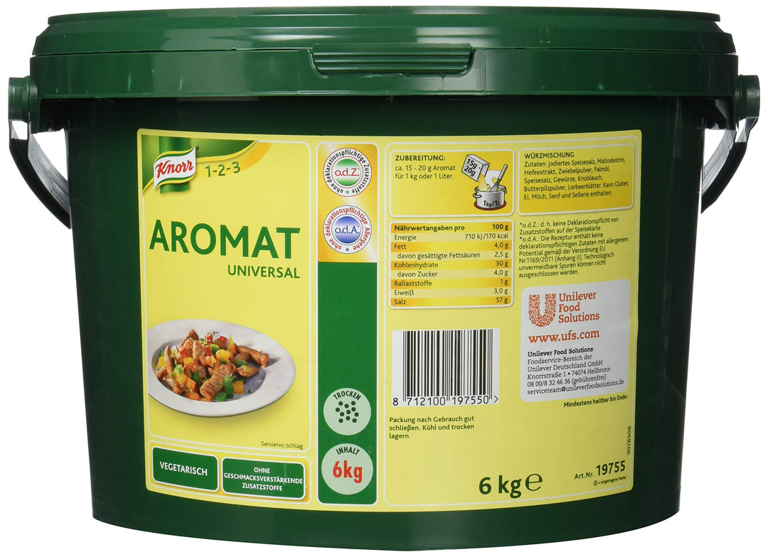 Knorr Aromat Universal, 1er Pack (1 x 6000 g) 6 kg (1er Pack), 6 kg (1er Pack)