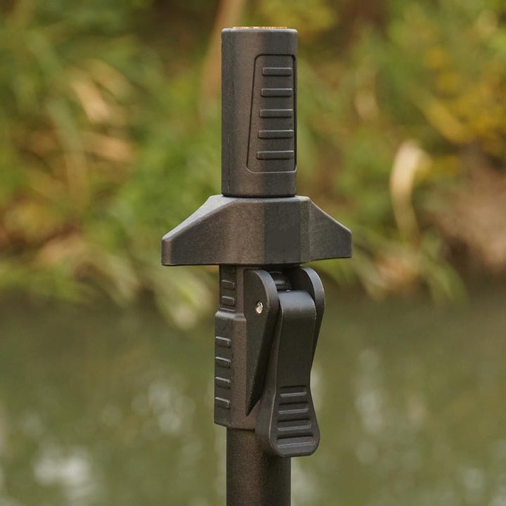 Hirisi Tackle 1 Stück Teleskop-Uferstange aus Aluminium für Karpfenangeln, Angelrutenhalter/Rod-Pod-