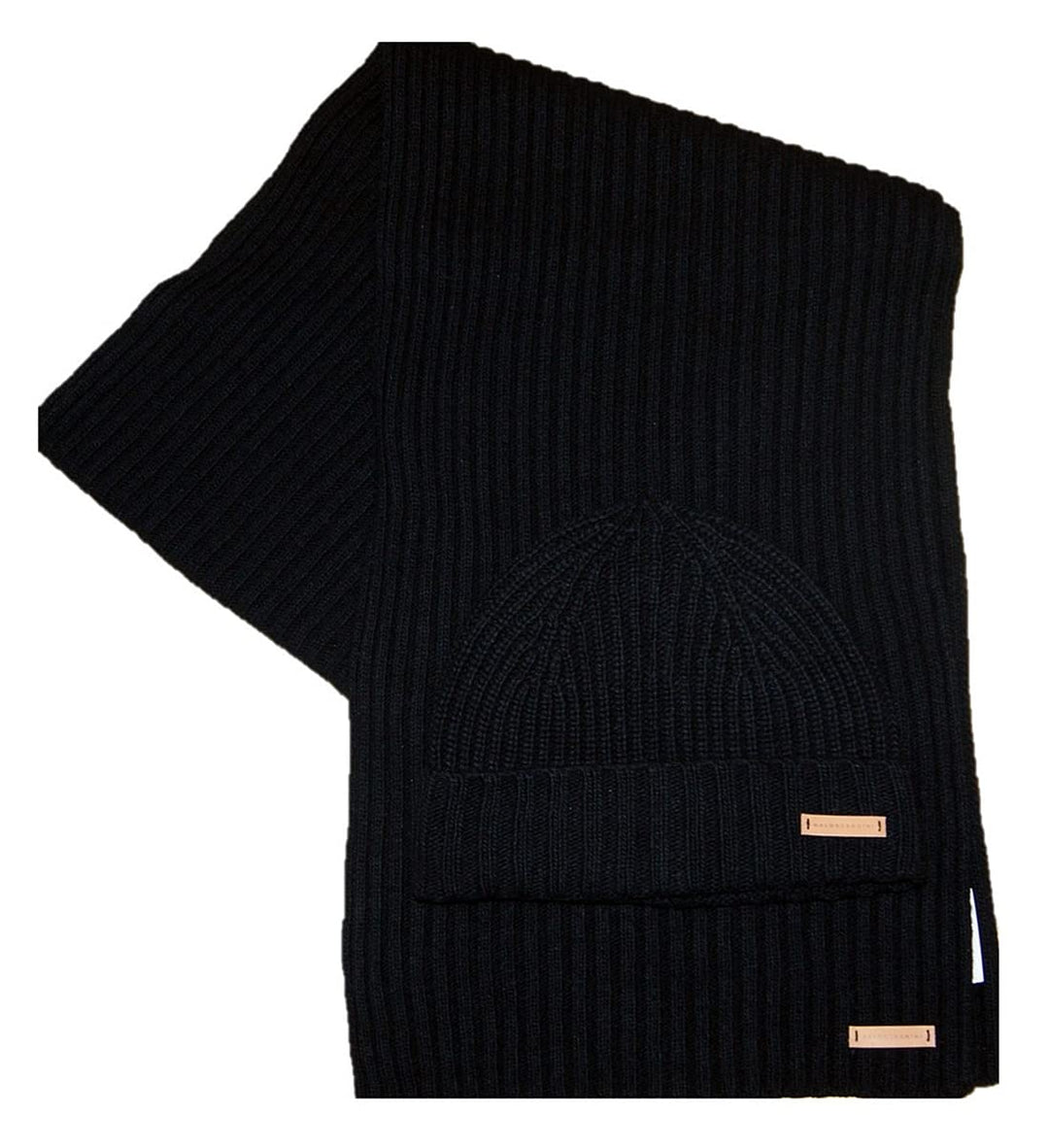 BALDESSARINI Kaschmir Winterset Schal + Mütze Hochwertig Geschenkidee