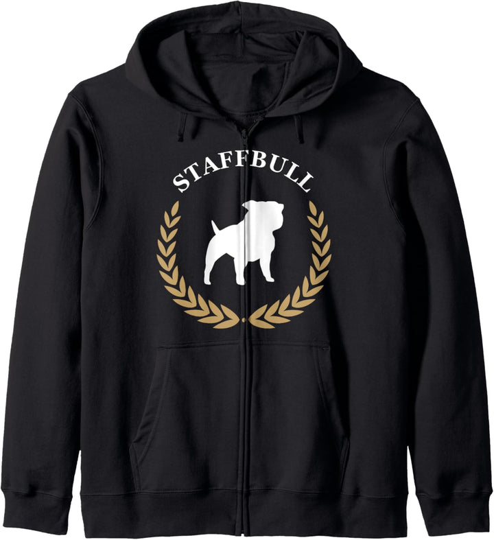Süsser Staffordshire Bullterrier Staffie Staffbull Geschenk Kapuzenjacke