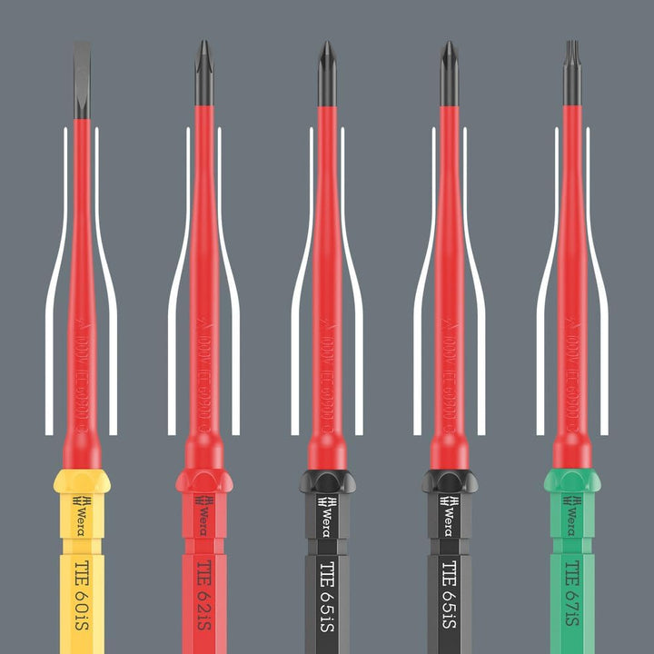 Wera Kraftform Kompakt VDE 7 extra slim 1 TIE, Kraftform Kompakt VDE 7 extra slim 1 TIE