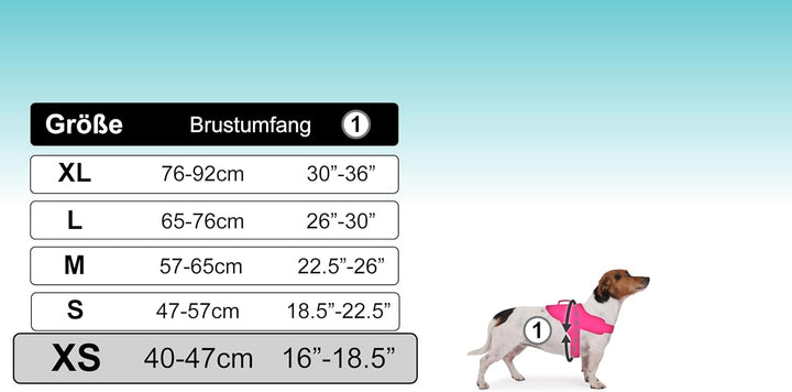 Hundegeschirr mit 3 Metallösen zur Befestigung Ihrer Brust oder Ihres Brustgurts, um Ihren Hals Nich