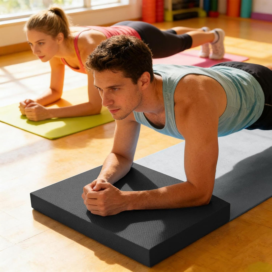 Stabilitätskissen - Antirutsch-Trainer aus TPE 50x40 cm | Trainings Schaumstoff Pad Gepolsterte Bala