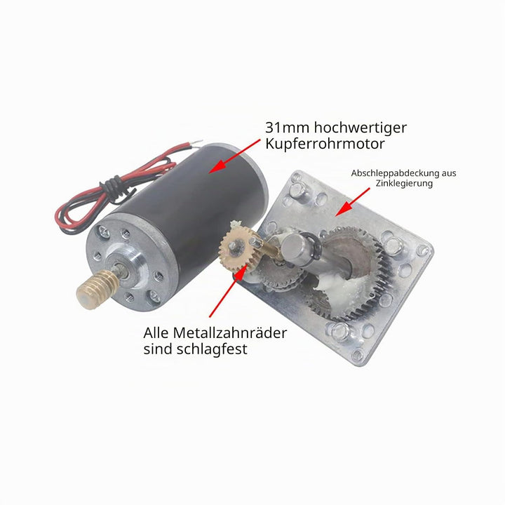 DC 12V Getriebemotor Hohe Torsionsgeschwindigkeit Reduzieren Sie den elektrischen Getriebemotor Umsc