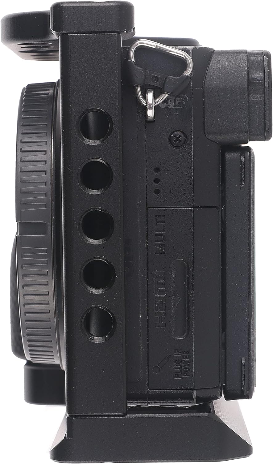 A6000 A6500 Cage, Hersmay Kamerakäfig Aluminium Camera Cage für Sony A6500 A6400 A6300 A6000 A6100