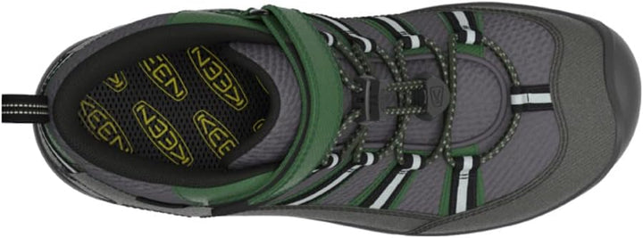 KEEN Unisex Kinder Hikeport 2 Sport Mid Wp Wanderstiefel 35 EU Magnet Greener Pastures, 35 EU Magnet