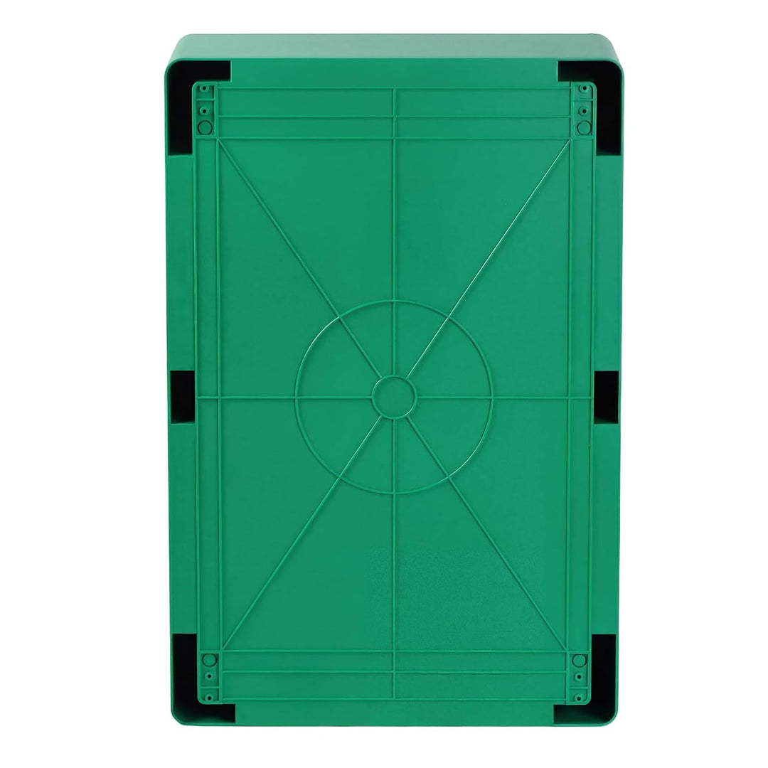 BOXEXPERT® Verteilerkasten aussen wasserdicht [ABS Kunststoff IP65 Gehäuse] grün (Serie Fleet) 600x4
