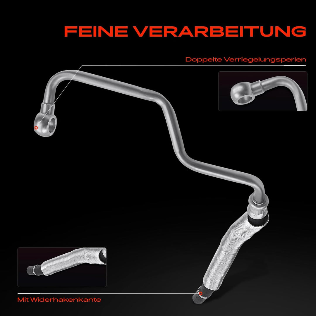 Frankberg Servoleitung Lenkung Benzin Kompatibel mit M.i.n.i R50 R53 1.4L 1.6L 2001-2006 M.i.n.i Cab