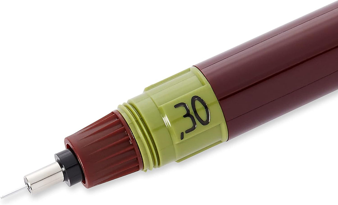 rOtring Isograph technischer Zeichenstift | 0,30 mm nachfüllbare Fineliner, 0,30 mm