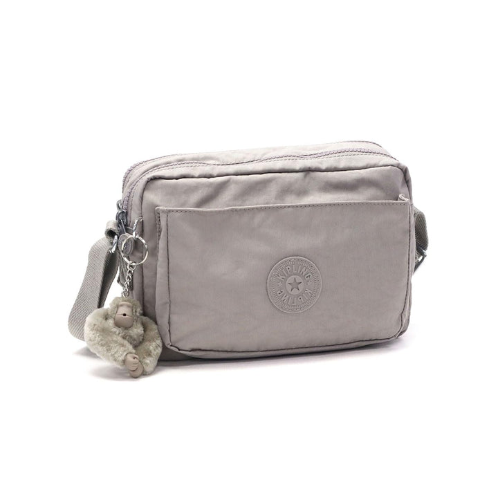 Kipling Unisex-Adult Abanu M Crossbody, Grau Gris, 24x17x9 cm (B x H x T) Grey Gris, Grey Gris