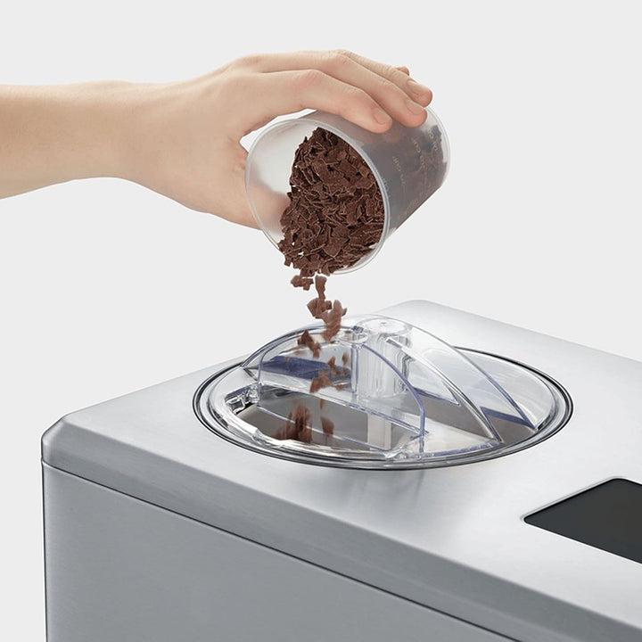 SEVERIN 2-in-1 Eismaschine mit Joghurtfunktion, Kompressor Ice Cream Maker für Eis, Sorbet und Froze