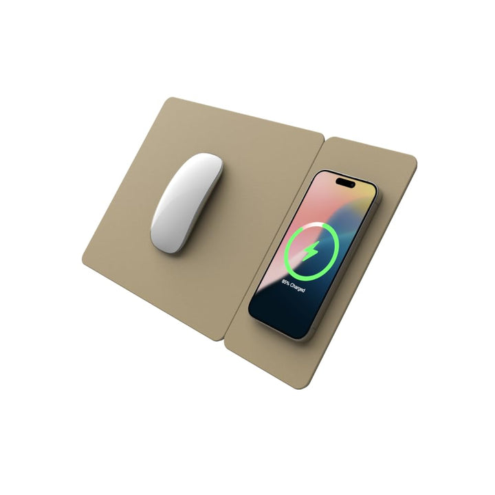 Pout HANDS3 Split Abnehmbares Mauspad, 15 W, für iPhone XS Max/XR/X/XS/8/8 Plus/SE2 2020, Samsung Ga
