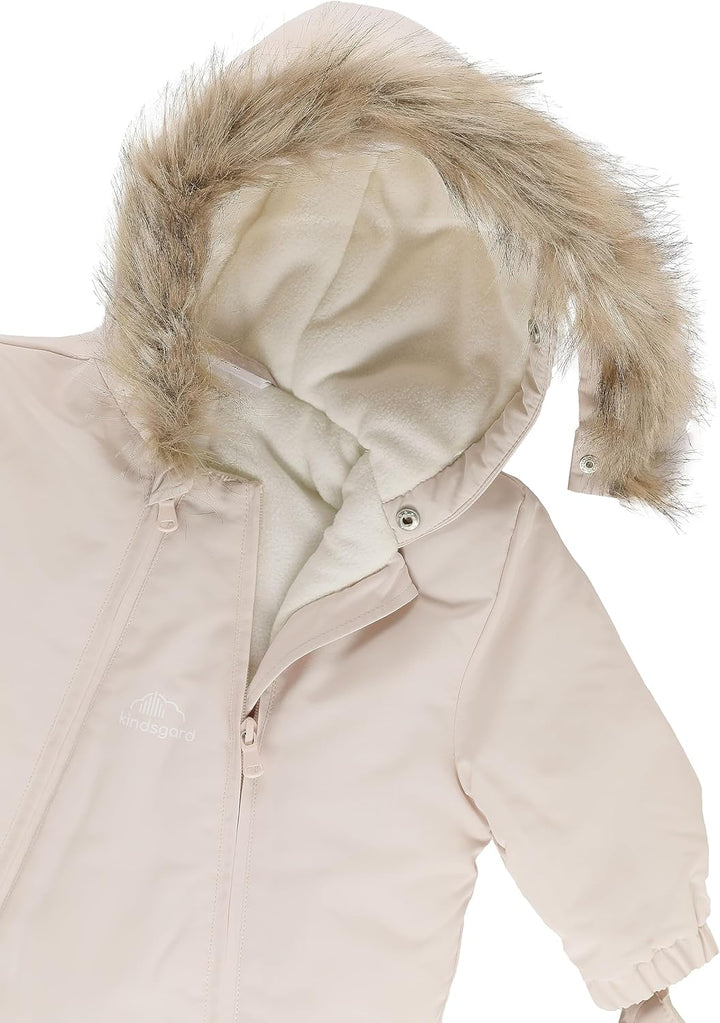 Kindsgard Schneeanzug vinta | mit Fäust- & Füsslingen, Reissverschluss 74 Rosa, 74 Rosa