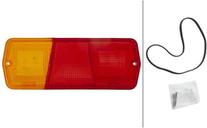 HELLA - Heckleuchte - Halogen - für u.a. Mercedes-Benz T1 Platform/Chassis (602) - ECE/CCC - rechts