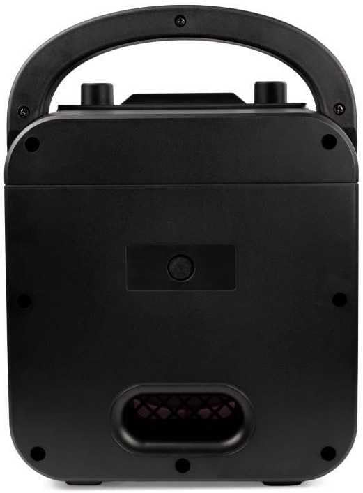 Rockjam 10-Watt-Wiederaufladbare Bluetooth-Karaoke-Maschine mit zwei Mikrofonen, Sprachauswirkungen