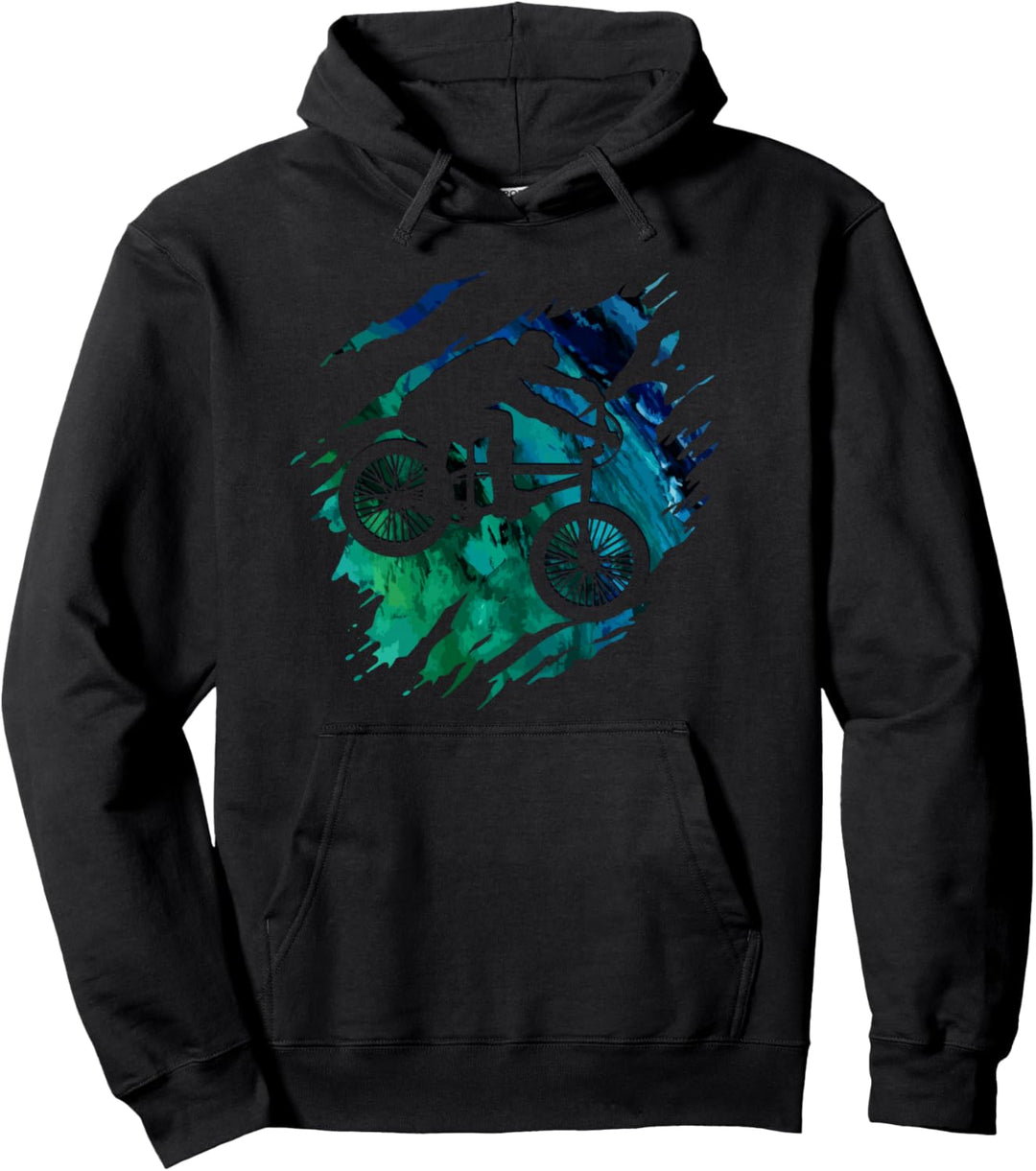 BMX Biker Fahrrad Freestyle BMX Pullover Hoodie