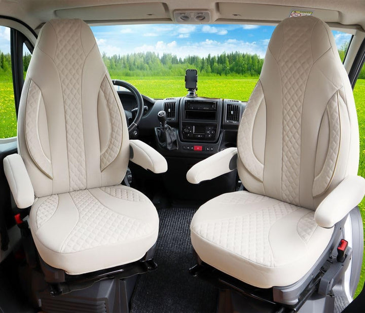 BREMER SITZBEZÜGE Wohnmobil Schonbezüge Sitzbezüge kompatibel mit FIAT Ducato Citroen Jumper Peugeot