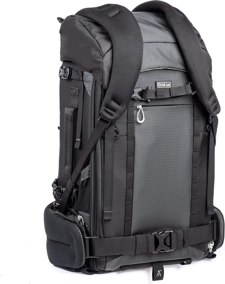 Think Tank - Firstlight 35L+ - Kamerarucksack für Abenteuerreisen - Schwarz/Grau - Fotorucksack für