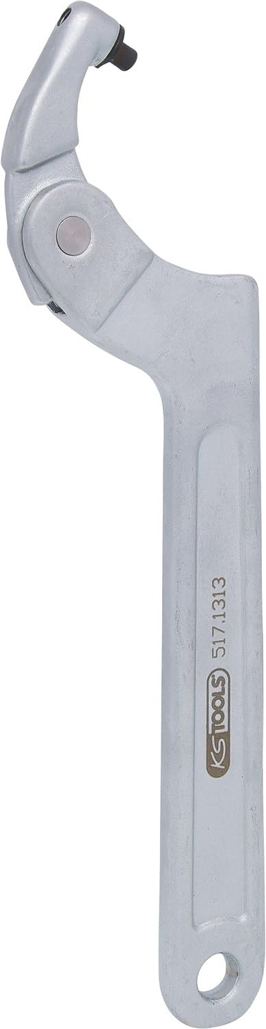 KS Tools 517.1313 Gelenk-Hakenschlüssel mit Zapfen, 32-76mm