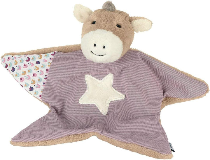 Sterntaler Schmusetuch Pony Pauline, Für Babys ab dem 1. Monat, Grösse M, 27 x 32 cm, Pauline