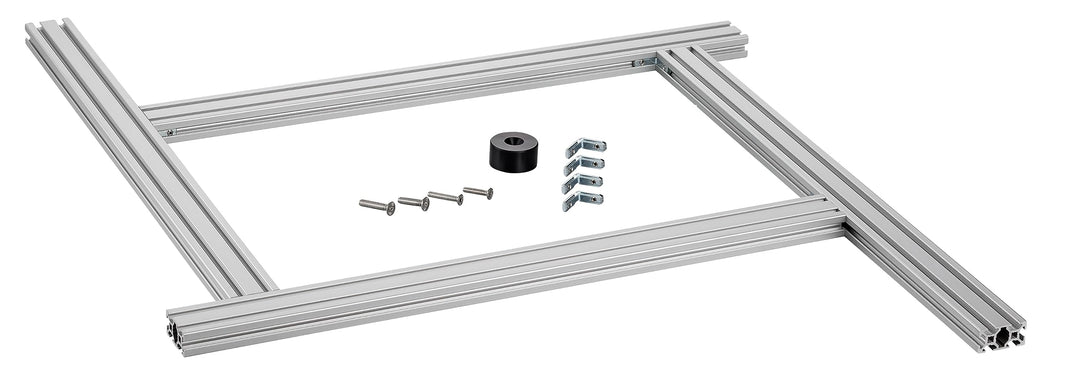 Frässchablone Basic-Line für rechteckige Ausschnitte mit der Oberfräse - verstellbar (1000mm x 500mm