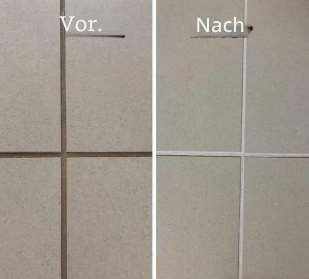 FUGINATOR® Fugenbürsten-Bundle 2 Bürsten in grau/grün - Reinigungsbürste zur Fugenreinigung in Bad,