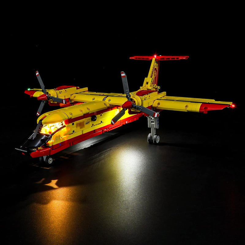 BRIKSMAX 42152 Led Licht für Lego Löschflugzeug - Compatible with Lego Technic Bausteinen Modell - O