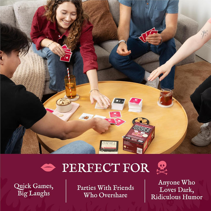 Exploding Kittens Horrible Couple – Extra Horrible Edition – Party Game for 2-8 Players, from The Cr