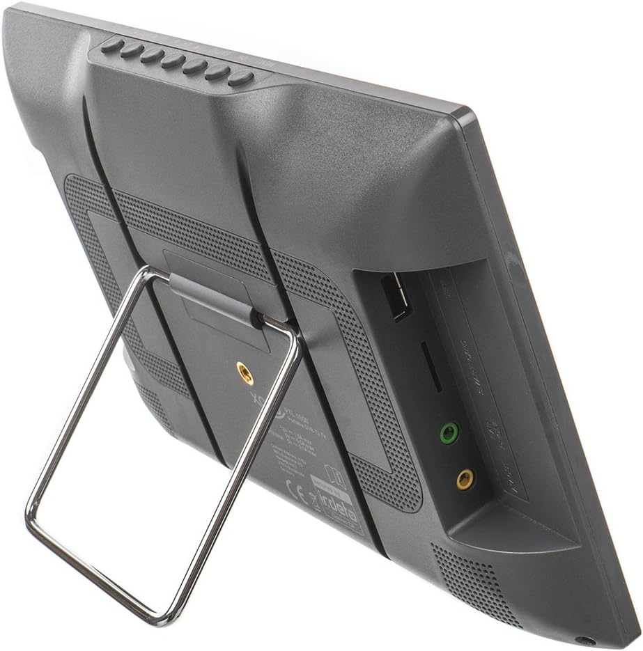 XORO PTL 1050 - 10.1 Zoll (25,6 cm) Tragbarer Fernseher mit DVB‐T2 HD Tuner, 6 Monate Guthaben für f