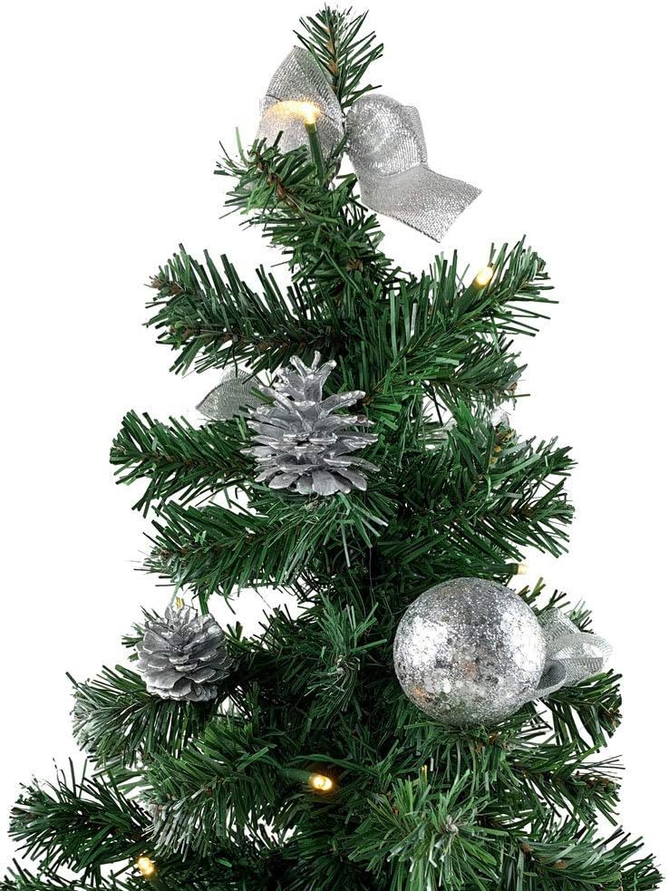 RIFFELMACHER & WEINBERGER Riffelmacher 20258 Geschmückter Weihnachtsbaum, beleuchteter 50 cm grosser