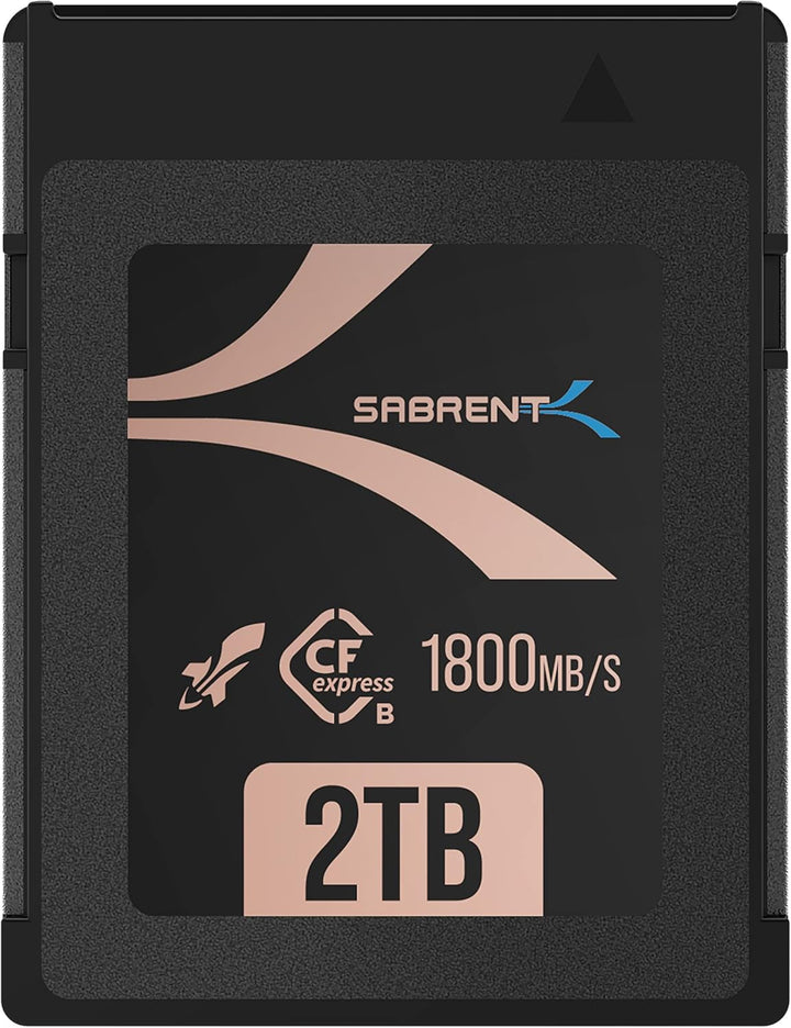 SABRENT CFexpress Speicherkarte Typ B 2TB (1800 MB/s Lesen, 1700MB/s Schreiben, cf Express Memory Ca