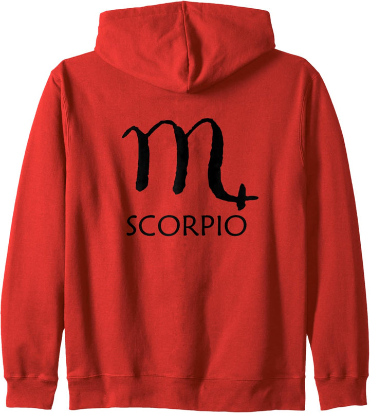 Skorpion Sternzeichen T-Shirt Oktober November Geburtstag Ge Kapuzenjacke