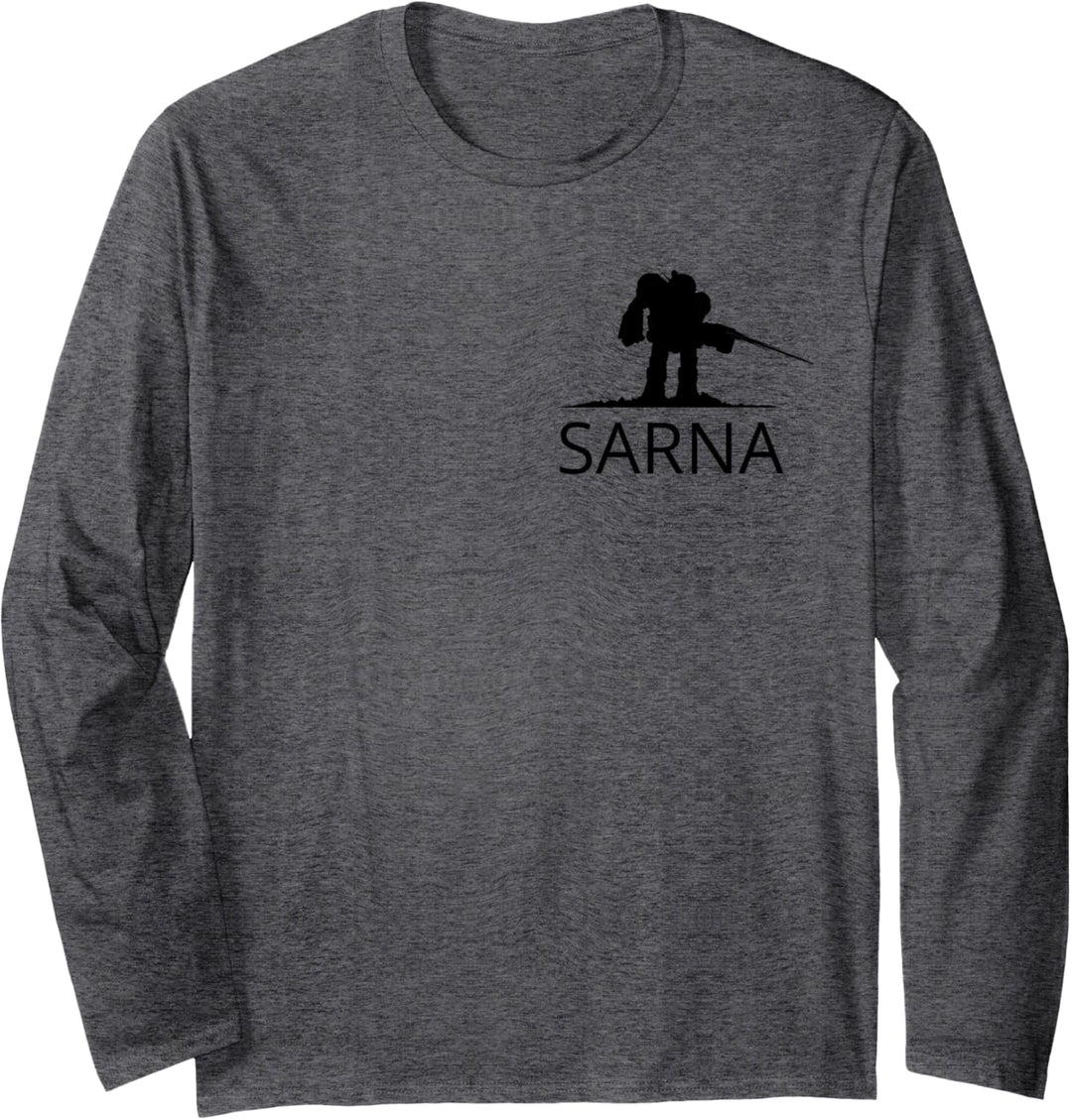 Sarna.net / BattleTech Wiki (schwarz) Langarmshirt